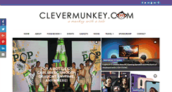 Desktop Screenshot of clevermunkey.com